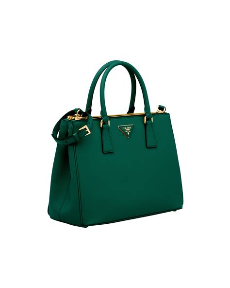 prada galleria green|prada galleria bag cost.